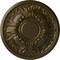 Ekena Millwork Wakefield Ceiling Medallion (Fits Canopies up to 3 5/8"), Hand-Painted Brass, 11 3/4"OD x 1 1/4"P CM11WABRS - alternate 1